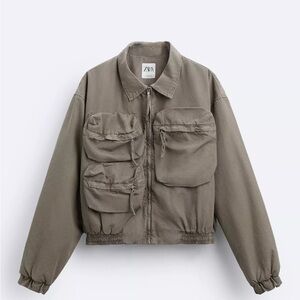 Zara Utility Pocket Jacket